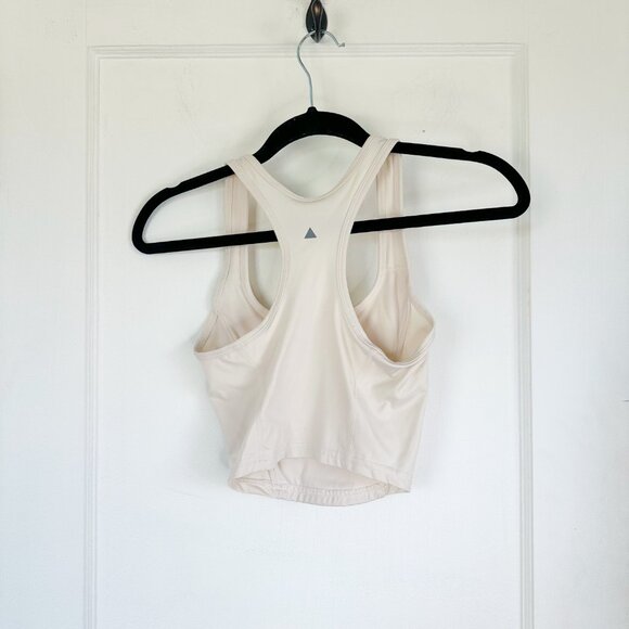 Balance | Vitality Roam‎ Crop Athletic Tank Top in Ivory White Size XSmall - Picture 4 of 6